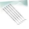 Alipis 5-Piece Stainless Steel Nail File Set for Fingernails and Toenails view 2