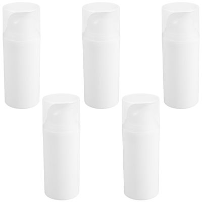 Homoyoyo 5-Piece Empty Refillable Squeeze Bottles for Travel with Dispensers, Suitable for Lotion, Shampoo, and Other Liquids