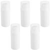 Homoyoyo 5-Piece Empty Refillable Squeeze Bottles for Travel with Dispensers, Suitable for Lotion, Shampoo, and Other Liquids view 1