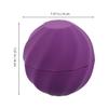 SOIMISS 5-Piece Refillable Lip Gloss Squeeze Tubes, Purple Plastic, Round Ball Design view 2
