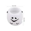 Homoyoyo 12-Piece Plastic Halloween Ghost Buckets with Handles, Large-Capacity Candy Holders for Snacks and Small Gifts, Reusable for Parties view 2