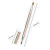 LRXIYODE Double-Ended Gold-Tone Metal Lip Brush Applicator for Lipstick and Lip Gloss view 2