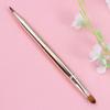 LRXIYODE Double-Ended Gold-Tone Metal Lip Brush Applicator for Lipstick and Lip Gloss view 3