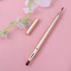 LRXIYODE Double-Ended Gold-Tone Metal Lip Brush Applicator for Lipstick and Lip Gloss view 4