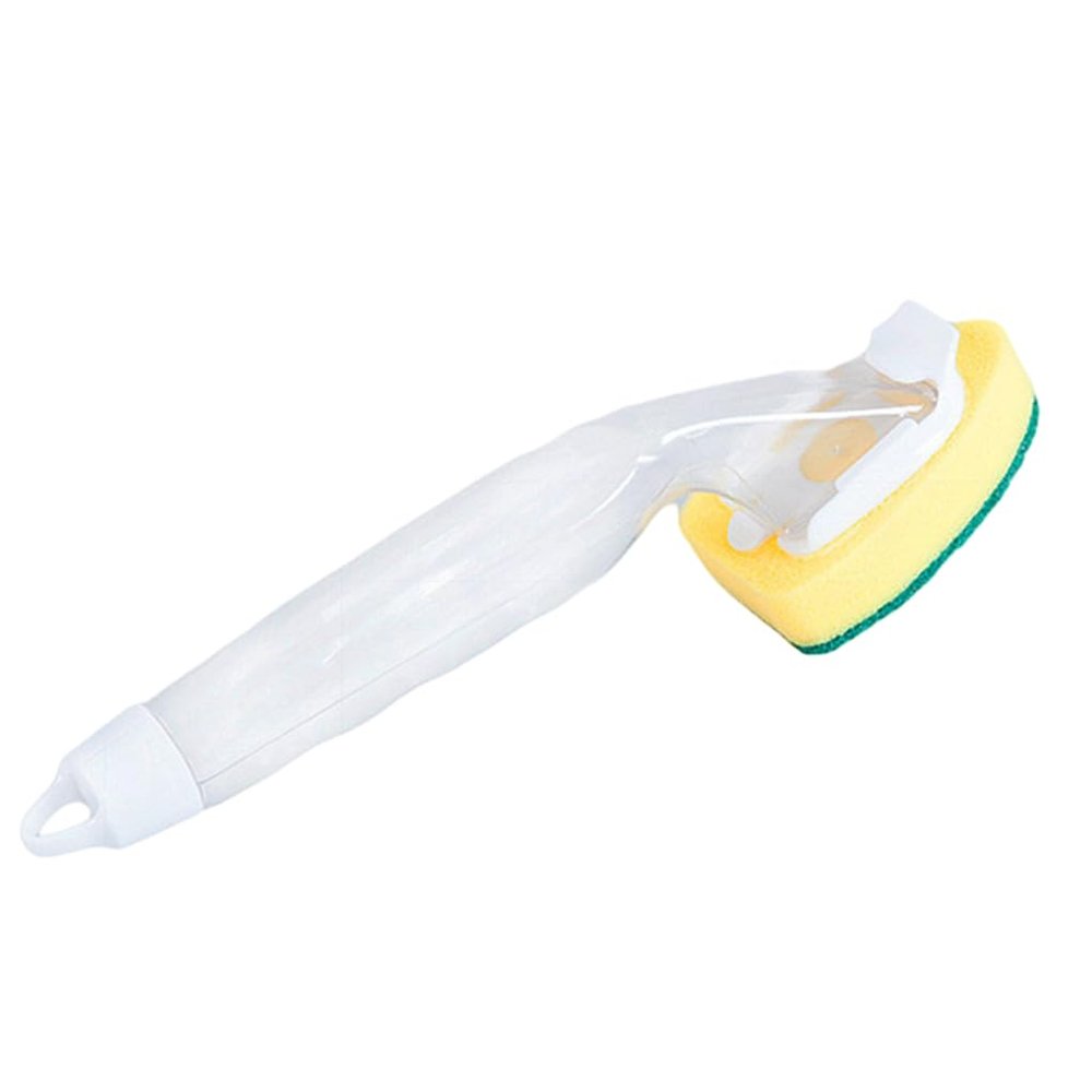 YIXANNX Dishwashing Sponge Wand with Replacement Head, Pot Brush