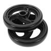 MOLUCKFU 2-Piece Heavy-Duty Casters for Shopping Carts, Replacement Swivel Wheels, High Wear Resistance, Tool-Free Installation, Compatible with Various Transport Cart Models view 1