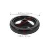 MOLUCKFU 2-Piece Heavy-Duty Casters for Shopping Carts, Replacement Swivel Wheels, High Wear Resistance, Tool-Free Installation, Compatible with Various Transport Cart Models view 2