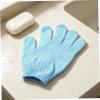 Ipetboom 4-Pair Exfoliating Gloves for Bath and Shower, Five-Finger Deep-Cleansing Gloves view 4