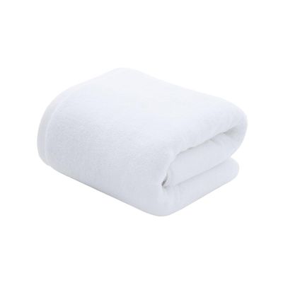 LOLIPPYY Large White Cotton Bath Towel, Highly Absorbent Shower Towel, Face Towel and Washcloth
