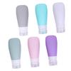 STOBAZA 6-Pack 60 ml Silicone Travel Bottles, Leakproof and Shatter-Resistant view 1