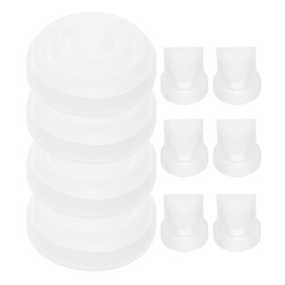 ibasenice Silicone Duckbill Valve with Membrane for Breast Pumps