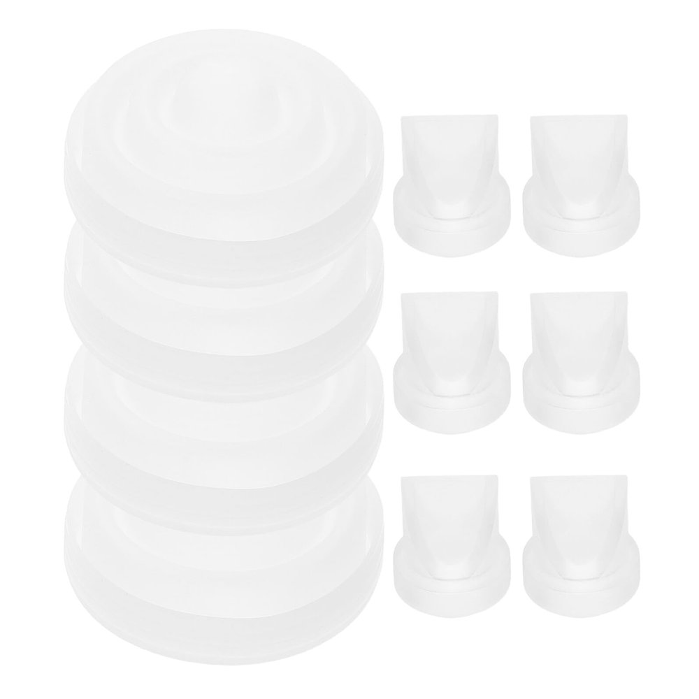 ibasenice Silicone Duckbill Valve with Membrane for Breast Pumps