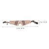 BESPORTBLE Cat Collar with Bow Tie, Plaid Decorative Collar for Kittens view 2