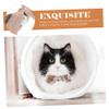 BESPORTBLE Cat Collar with Bow Tie, Plaid Decorative Collar for Kittens view 3