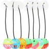 NUOBESTY 7-Piece Reptile Toys with Hanging Bell Balls view 1