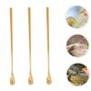 LOLIPPYY Reptile Feeding Spoons, 3-Piece Stainless Steel Set, Spoon-Shaped, Stylish and Easy to Use view 4