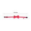 ifundom Adjustable Dog Collar with Cute Red Bow and Bell view 2