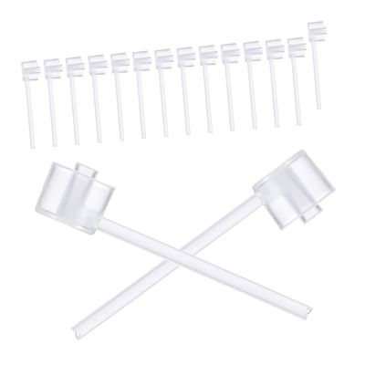 STOBAZA 60-Piece Perfume Refill Pump Set, Plastic Spray Heads and Liquid Dispensers for Small Bottles
