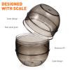 PP Hair Dye Bowl with Dual-Scale Mixing Cup view 3