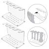 Pocoiau 2-Pack Transparent Acrylic Razor Stand view 4