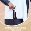 HEALEEP Folding Cane Handle with Fall Preventer, 22 mm, Black view 3