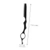 Hair-Thinning Razor Blades, 11-Piece, Black, Hairdressing Texturizing Tool view 2