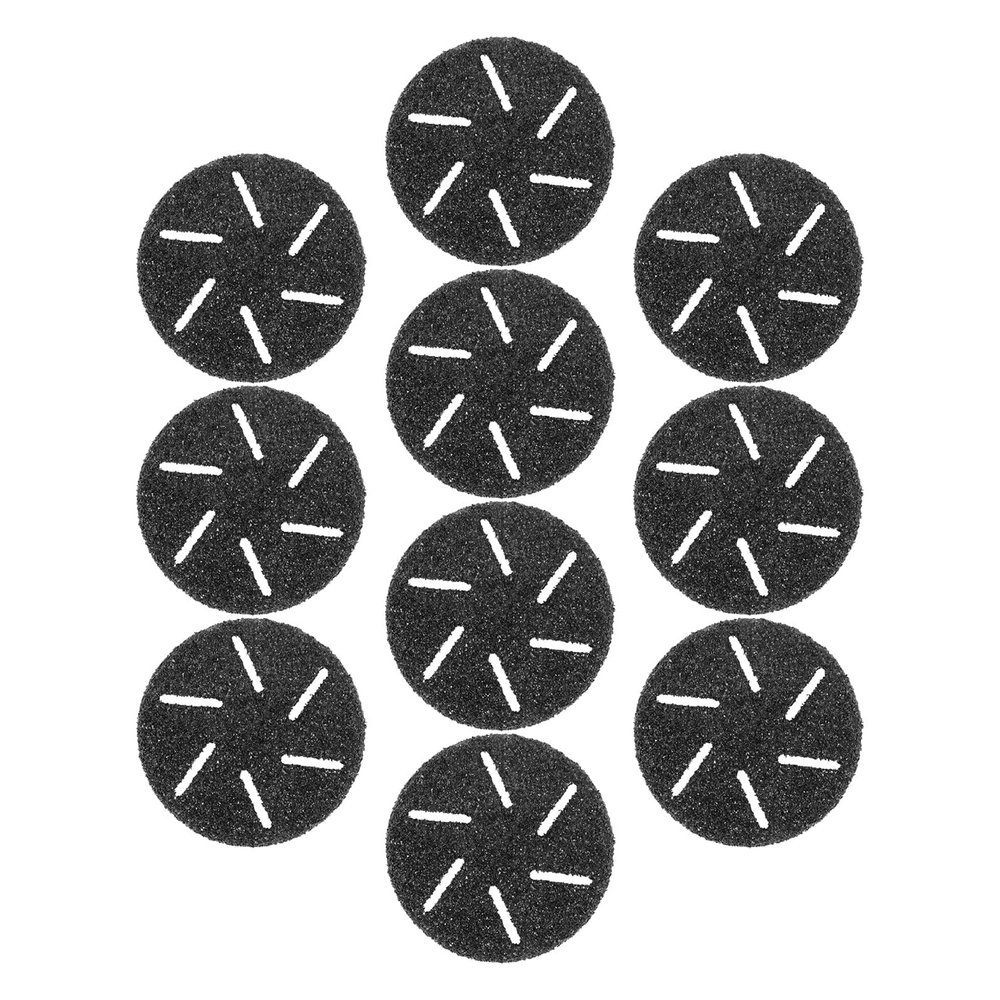 Black Replacement Roller Heads for Electric Foot Files