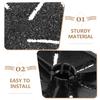 Black Replacement Roller Heads for Electric Foot Files view 3