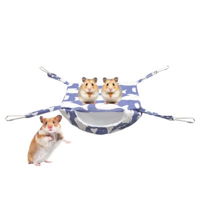 Sulxyi Hamster Hammock - Winter Soft and Non-Slip Swing