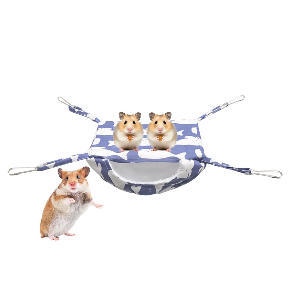 Sulxyi Hamster Hammock - Winter Soft and Non-Slip Swing