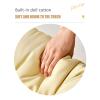 Round Dog Bed, Soft and Comfortable Pet Lounge Cushion for Indoor and Outdoor Use, Removable Cover, Gray, 100 x 100 cm view 4
