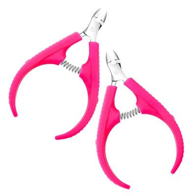 Professional Stainless Steel Cuticle Trimmer, 2 Pieces