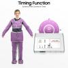 Lymphatic Drainage Massage Device, 400W Pressotherapy Machine with Far-Infrared Heat and Air Compression view 3