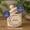 polar-effekt Wooden Baby Tooth Box for Children with Personalized Engraving view 2