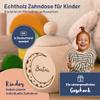 polar-effekt Wooden Baby Tooth Box for Children with Personalized Engraving view 3