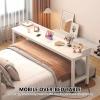 DSEWTEZXI Mobile Overbed Table with Casters view 3