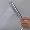 Chrome Shower Mixer Set, 3-Hole Bathtub Faucet with Hand Shower view 2