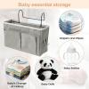 Space-Saving Adjustable Bedside Organizer view 3