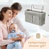 Space-Saving Adjustable Bedside Organizer view 4