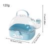 Lightweight Bird Travel Carrier with Handheld Water Bottle view 3