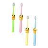 4-Pack Children's Toothbrushes, Soft Bristles, Cartoon Designs, PP view 1