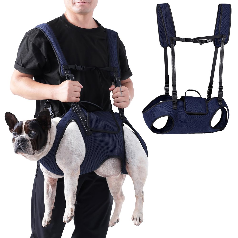 Duuclume Dog Carrier Backpack with Legs, Handle, Multifunctional Travel Bag for Medium and Large Dogs, XL