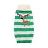 PengGengA Christmas Sweater for Dogs, Red-White Deer, Size M view 4