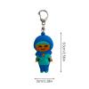 Syringe-Shaped Ampoule Opener Keychain with Rubber Cutter view 2