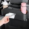 3-in-1 Car Backseat Organizer with Tissue Box and Drink Holder view 2