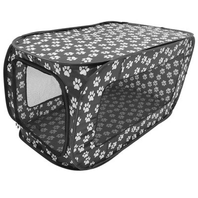 Foldable Pet Tent for Dogs and Cats, Portable, Black Oxford Fabric