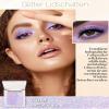 Purple Glitter Eyeshadow Palette, Waterproof Metallic Cream Eyeshadow view 2
