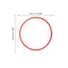 GALPADA 6-Pack Aquarium Feeding Rings 16cm view 2