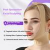 JHNGYJY Postoperative Chin Compression Band for Face and Neck | Adjustable Facial Band After Liposuction, Double-Chin Reducer & Cheek-Lifting Band, S view 2