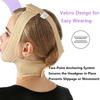 JHNGYJY Postoperative Chin Compression Band for Face and Neck | Adjustable Facial Band After Liposuction, Double-Chin Reducer & Cheek-Lifting Band, S view 3